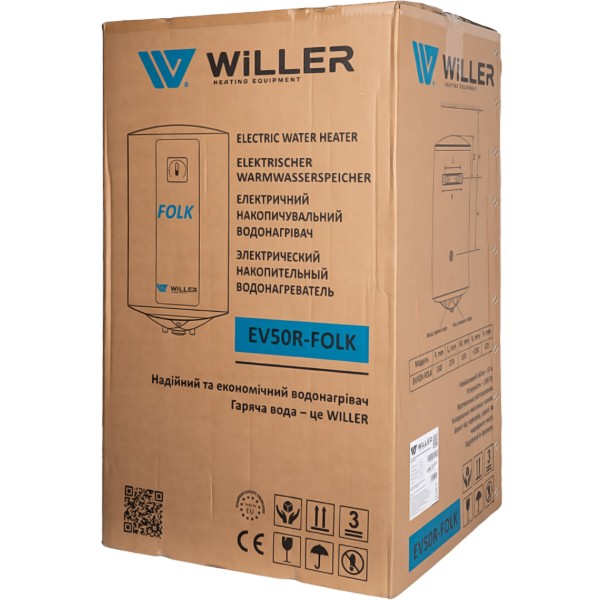 Фото - Водонагреватель Willer EV50R-FOLK